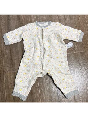 Uniqlo Baby Quilted Romper Stars Moon Print 12 18 Months
